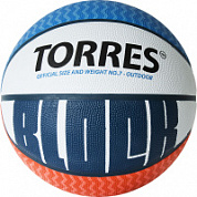 Мяч баскетбольный TORRES Block B02077 р.7 резина